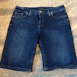 Silver Size 29 Suki Bermuda Shorts